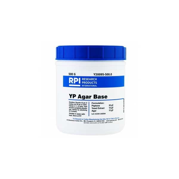 YP Agar, Base, 500 G